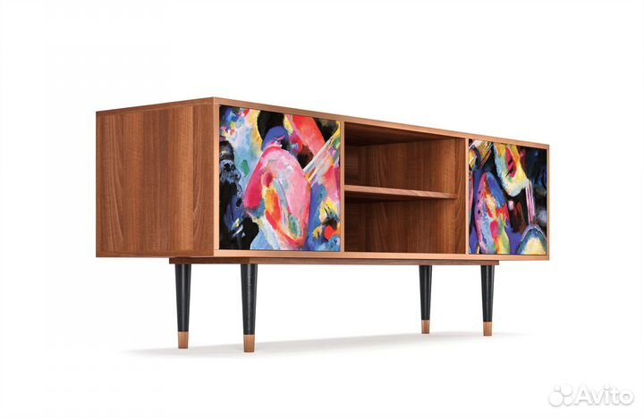 Тв-тумба T2 - Орех - Kandinsky