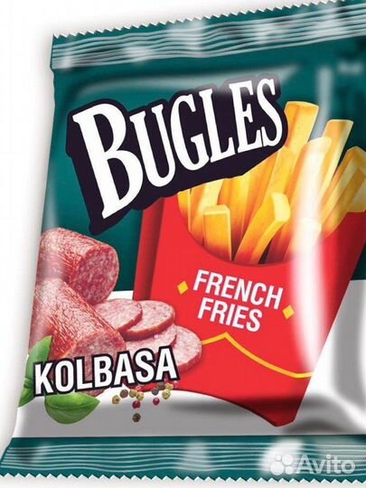 Кукурзные чипсы bugles 100 г