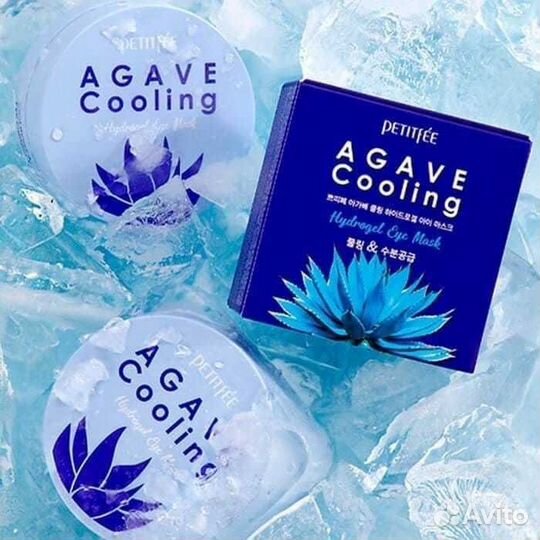 Гидрогелевые патчи petitfee agave cooling
