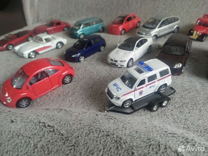Машинки металлические модели