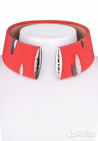 Колье De grisogono Galuchat Stingray Skin Necklace