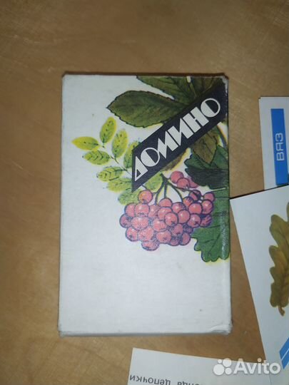 Ботаническое домино кцп 1991