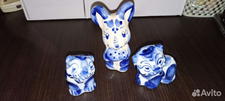 Гжель фигурки