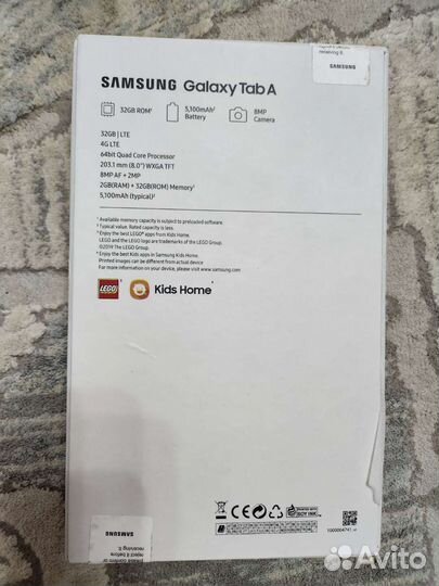 Планшет samsung galaxy tab a