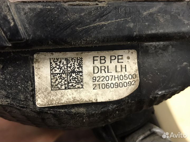 Фара дхо киа рио IV левая