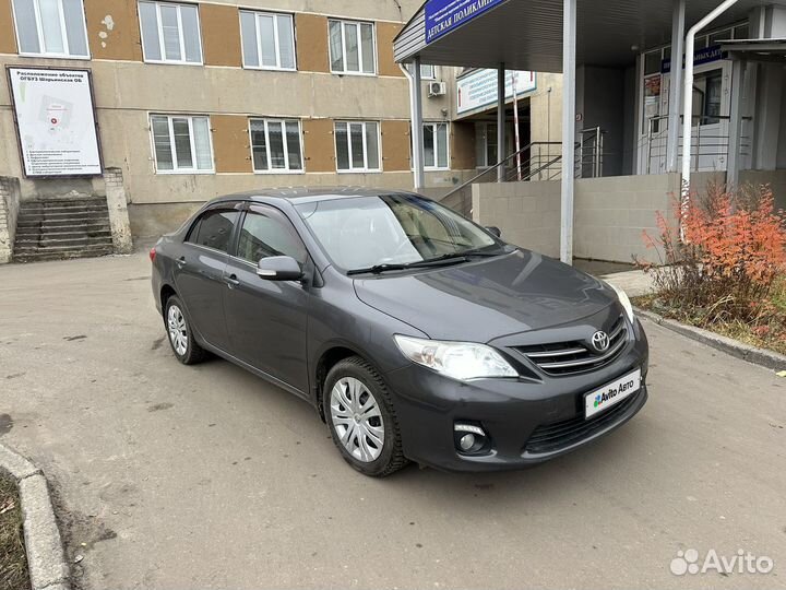 Toyota Corolla 1.6 МТ, 2012, 186 400 км