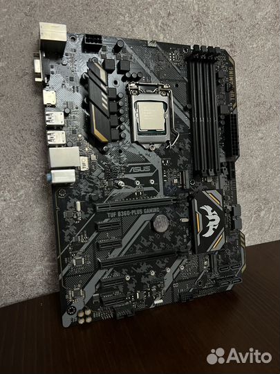 I5-9600k + Asus Tuf b360- plus gaming