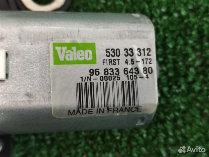 Мотор стеклоочистителя задний Peugeot Partner B9