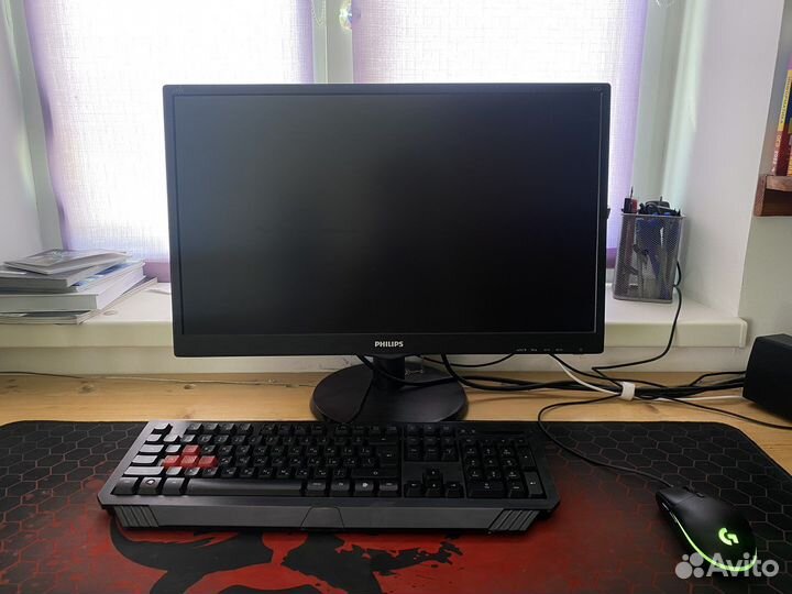 Игровой компьютер + девайсы и монитор