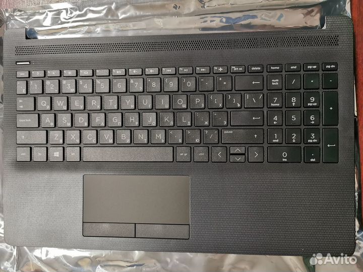 Топкейс с клавиатурой HP pavilion 15-DA black