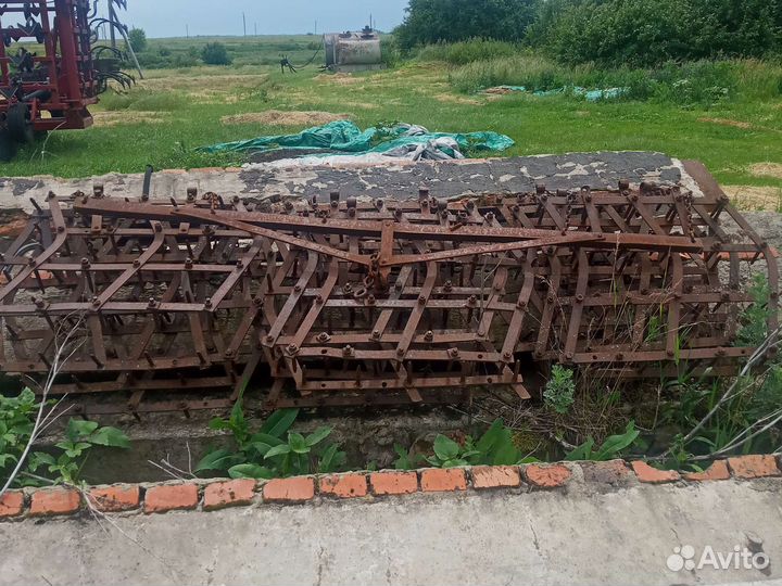 Сцепкана боронки на трактор