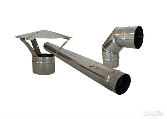 Печь - мангал для казана с трубой