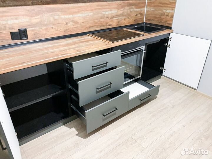 Прямая кухня со склада (цена за всю кухню) ксп:311