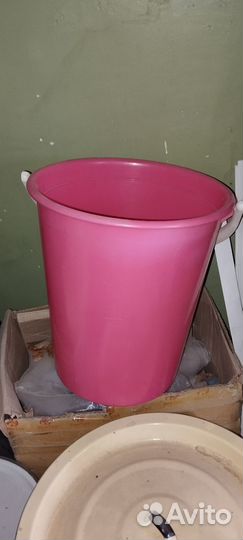 Ведро пластиковое