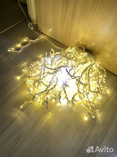 Уличная гирлянда бахрома