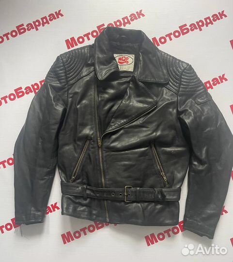 Мотокуртка кожаная косуха MOP р-р 52