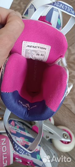 Роликовые коньки детские раздвижные