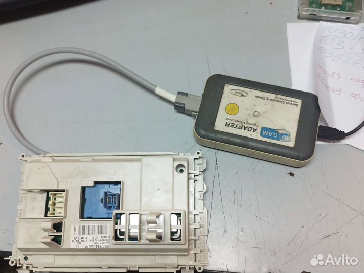 Прошивка электронных модулей стиральных машин