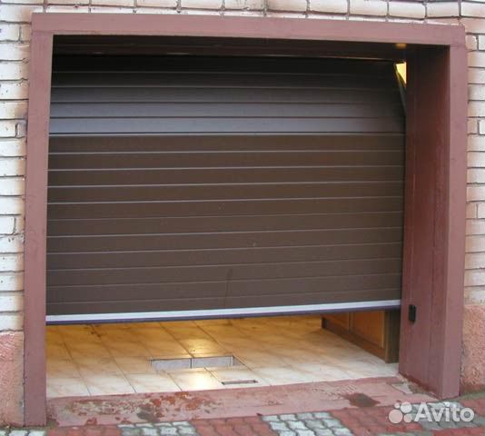 Подъёмные ворота для гаража, склада