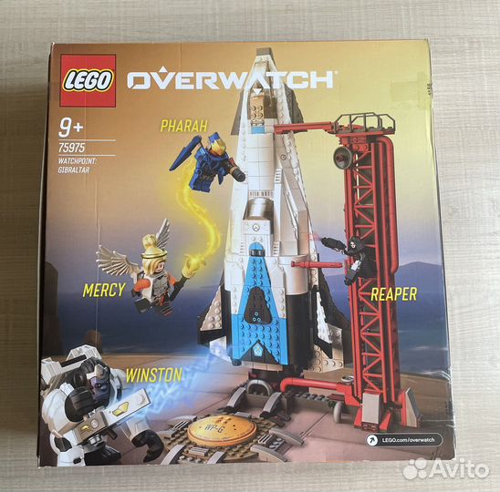Овервоч Lego Overwatch 75975 гибралтар Винстон