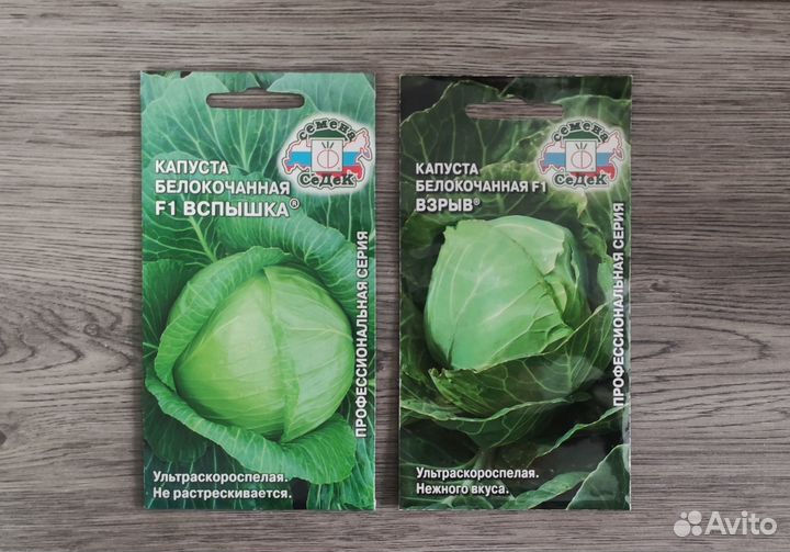 Семена капусты белокочанной