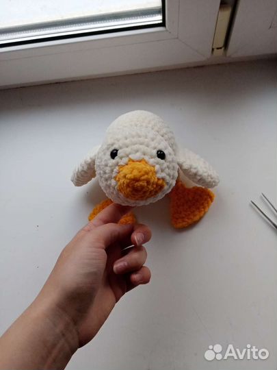 Вязаный гусь