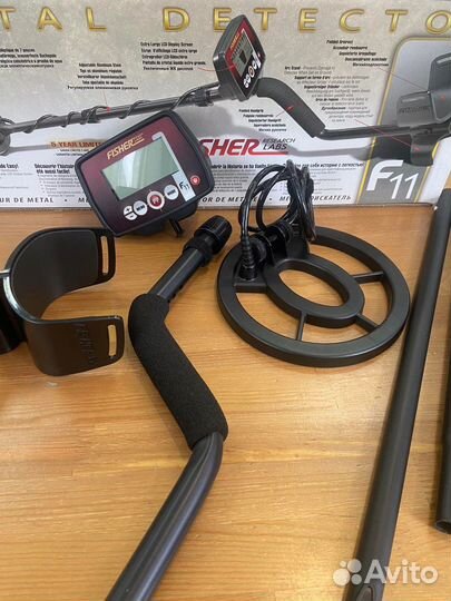 Металлоискатель Fisher F11 (США), лопата