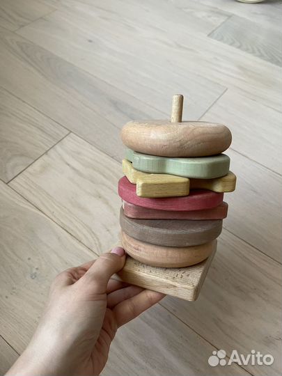 Развивающие игрушки 1-2 года djeco и другое