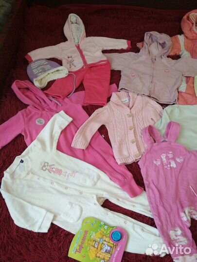 Вещи и обувь пакетом 74-80