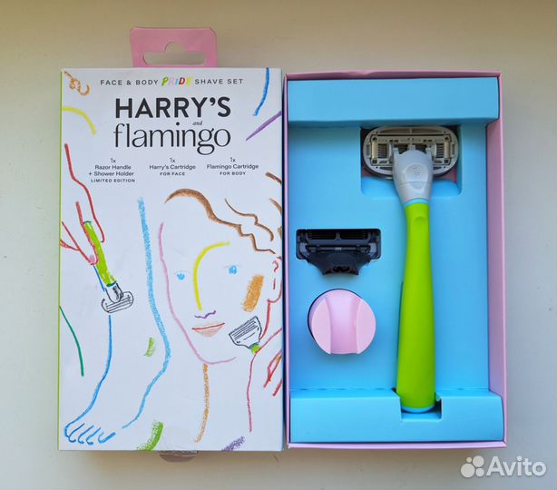 Набор Flamingo & Harry's 4 предм. из США