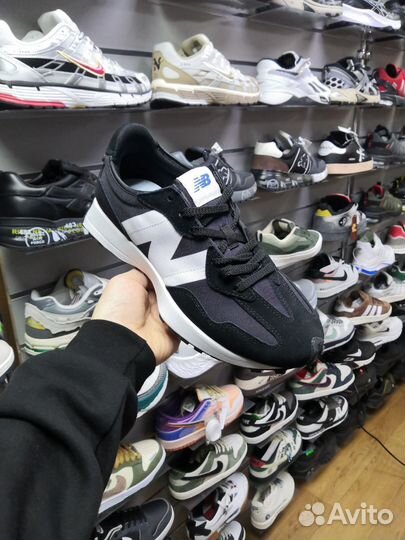 Кроссовки New balance 327 черные