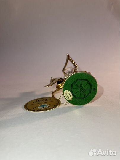 Фигурка Единорог Swarovski spectra crystal 24k