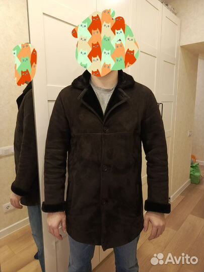 Дубленка мужская из овчины