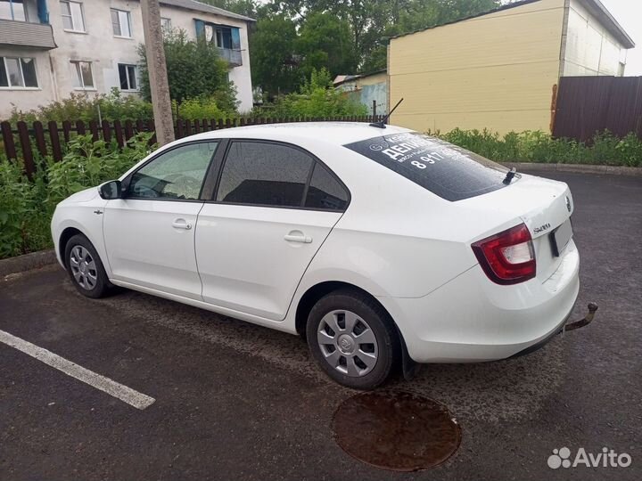 Skoda Rapid 1.6 МТ, 2019, 85 500 км