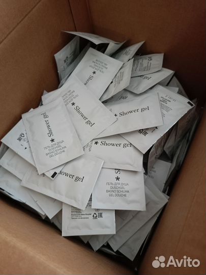 Гель и шампунь одноразовые