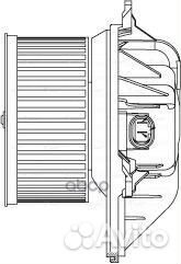 Электровентиляторы отопителя Luzar 1029 G32880LR