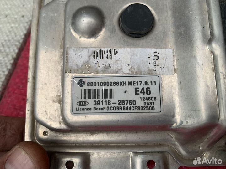 RIO 3 Solaris 1 эбу 1.4 МКПП G4FA