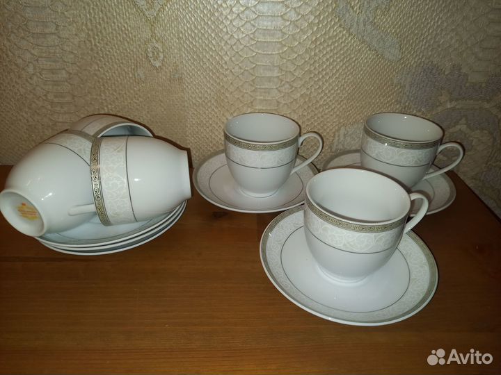 Чайный/кофейный сервиз, фарфор