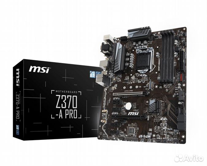 Процессор i5 8600k + материнская плата msi z370