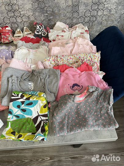 Детские вещи пакетом от 3 до 6 месяцев