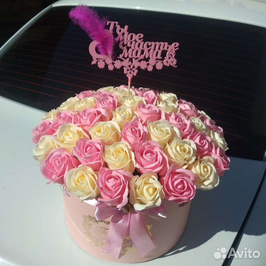 Букет из мыла