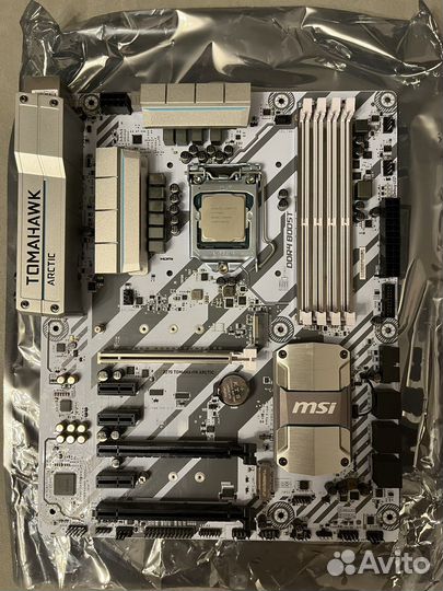 Материнская плата Msi z270 tomahawk arctic (s1151)