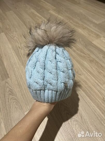 Шапка зимняя новая для девочки 50 52 Pinetti