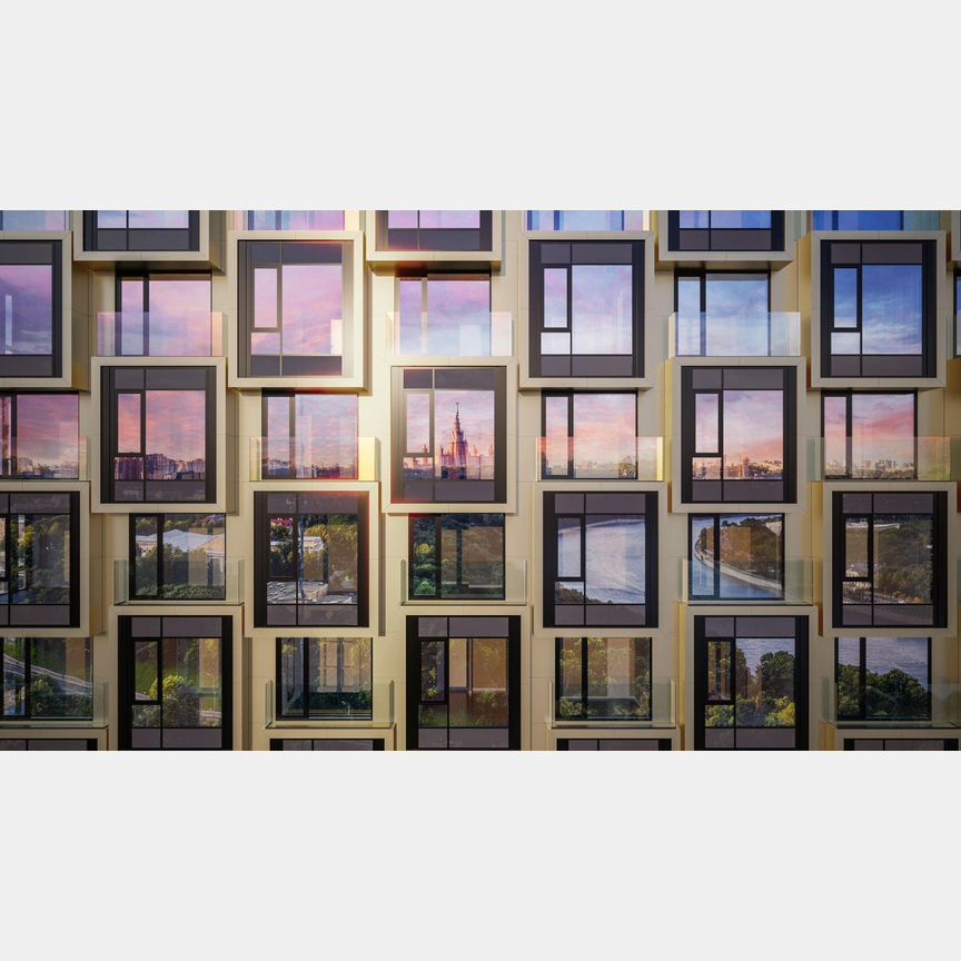 2-к. квартира, 77,1 м², 4/41 эт.