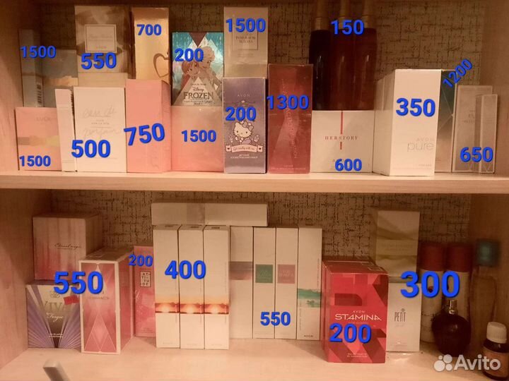 Avon Парфюм, возможен обмен на весь остаток