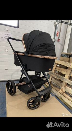 Коляска Moon style 2 в 1 Rose Gold