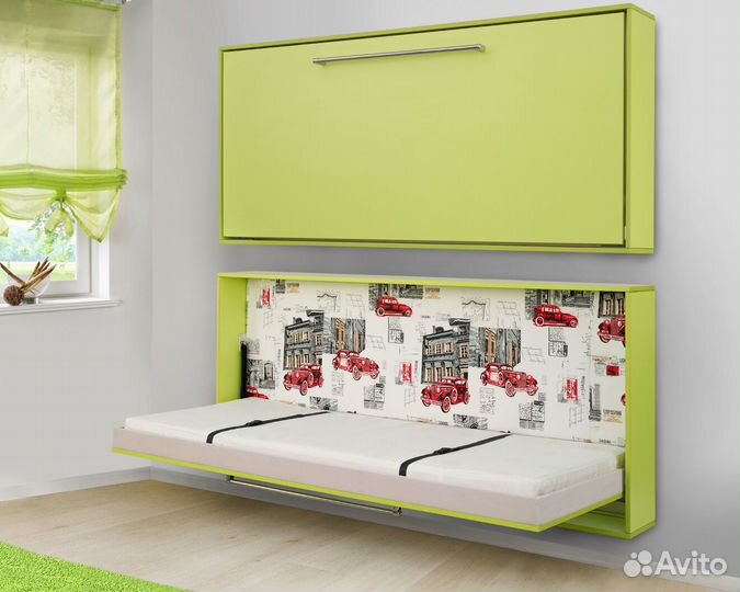 Детская кровать трансформер с диваном