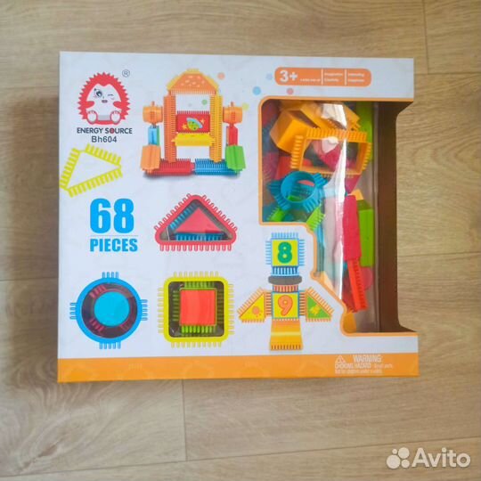 Конструктор игольчатый bristles «Робот»