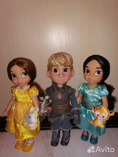 Куклы принцессы Disney Animators Ариэль, Рапунцель