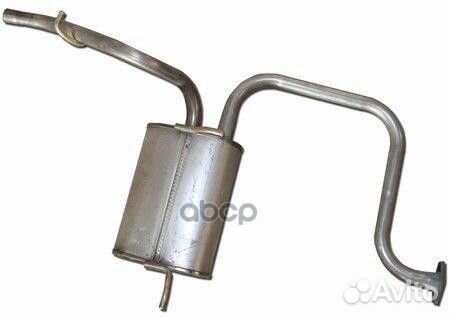 Глушитель Daewoo Matiz 09/00- алюм. сталь 06.703al